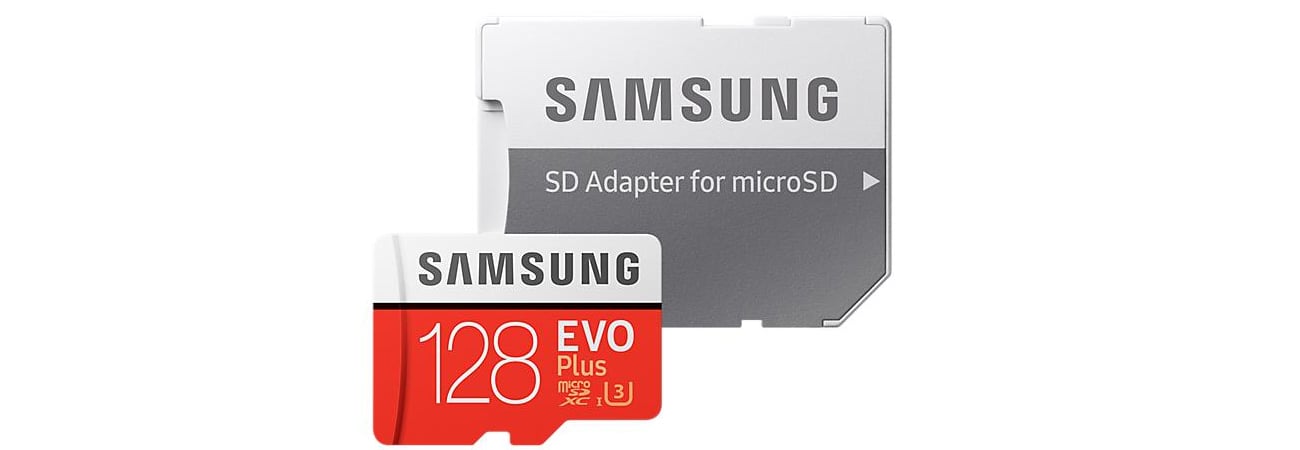 Карта памяти samsung evo plus microsdxc uhs i 128gb class 10